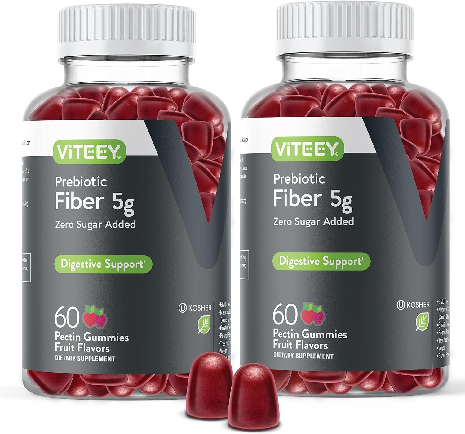 Viteey Prebiotic Fiber Gummies for Adults